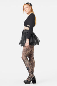 Dangerfield - Slumber Party Wrap Top - black