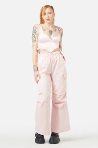 Dangerfield - Slumber Cargo Pant - pink