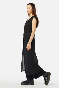 Dangerfield - Discord Sheer Duster - black