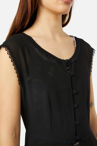 Dangerfield - Discord Sheer Duster - black