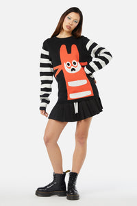 Dangerfield - Peculiar Puss Knit - multi