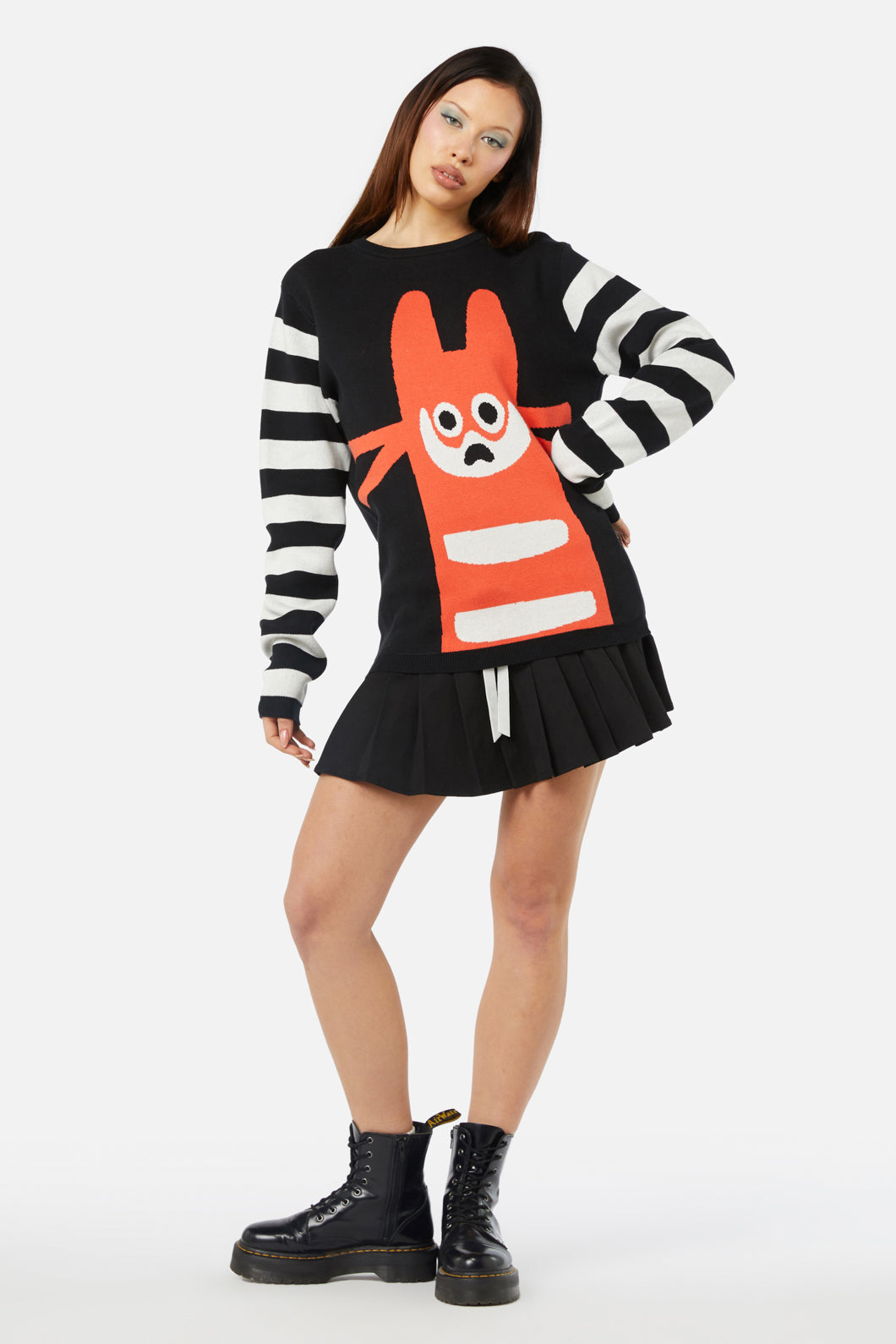 Dangerfield - Peculiar Puss Knit - multi