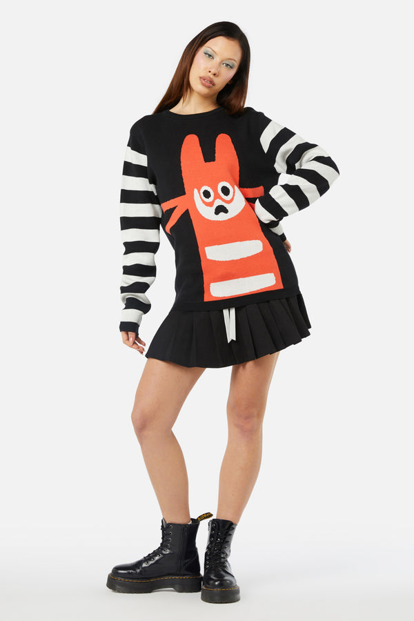 Dangerfield - Peculiar Puss Knit - multi