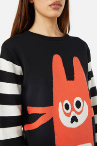 Dangerfield - Peculiar Puss Knit - multi