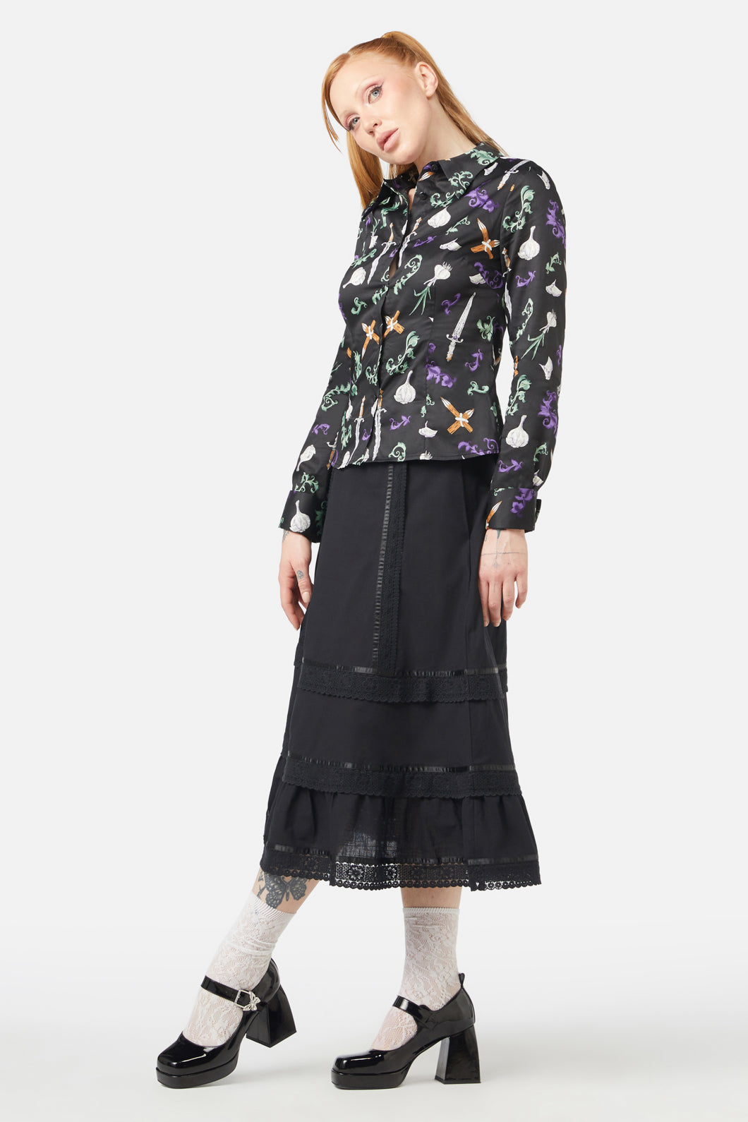 Dangerfield - Slayer Blouse - black