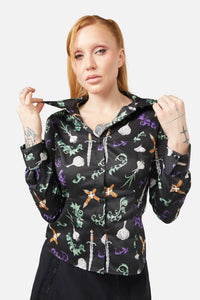 Dangerfield - Slayer Blouse - black