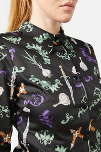 Dangerfield - Slayer Blouse - black