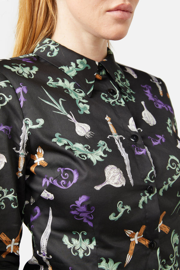 Dangerfield - Slayer Blouse - black