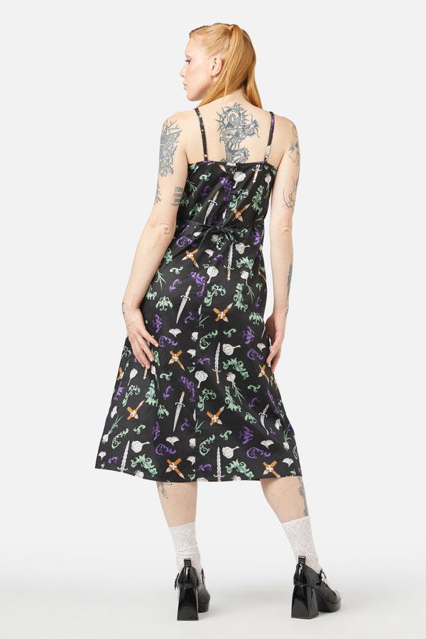 Dangerfield - Slayer Slip Dress - black