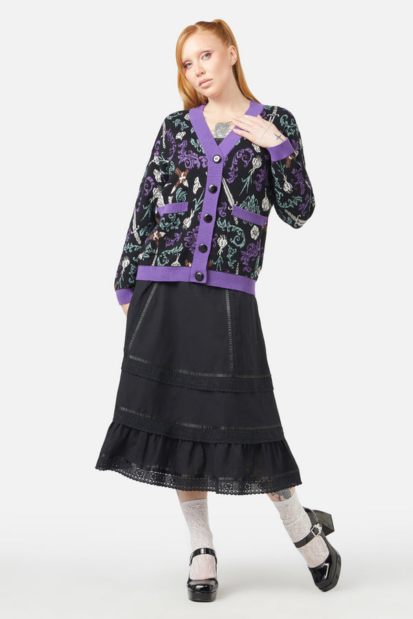 Dangerfield - Slayer Cardigan - black