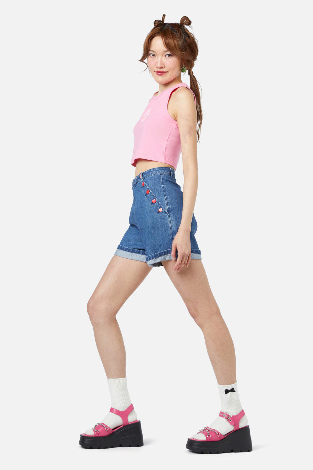 Dangerfield - Electric Denim Short - blue