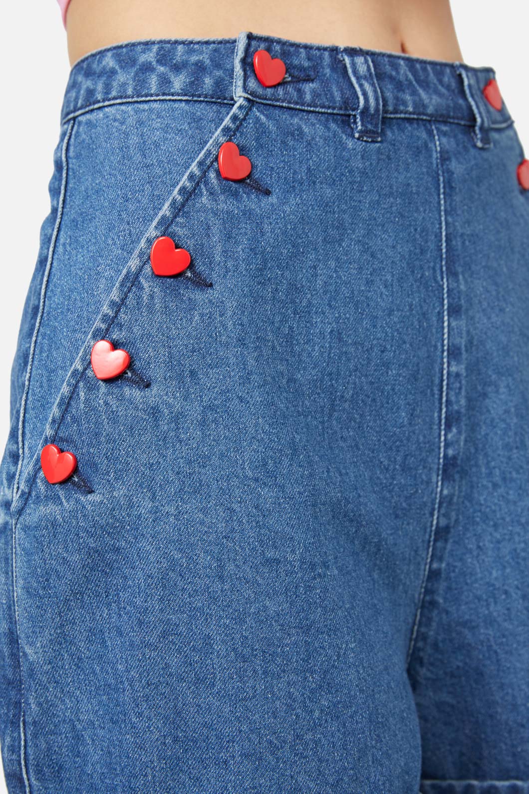 Dangerfield - Electric Denim Short - blue