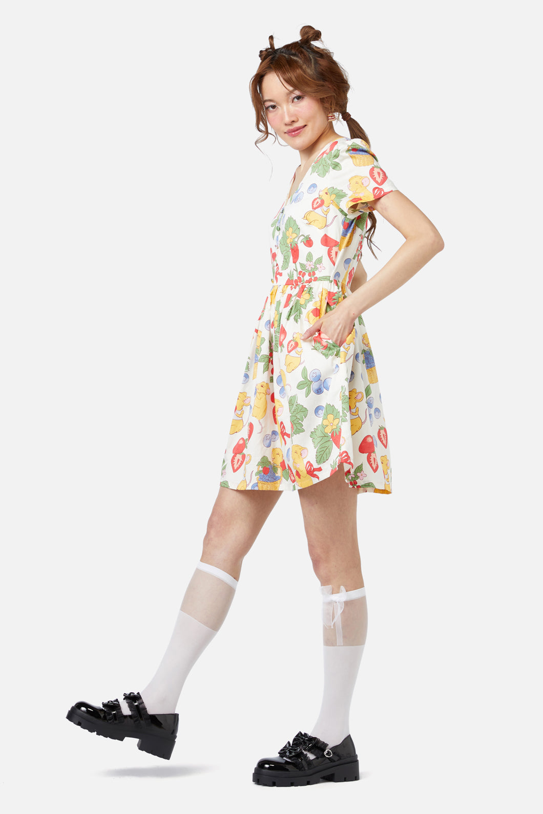 Dangerfield - Hamper Printed Dress - multi