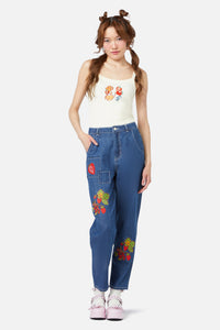 Dangerfield - Hamper Patch Jeans - blue