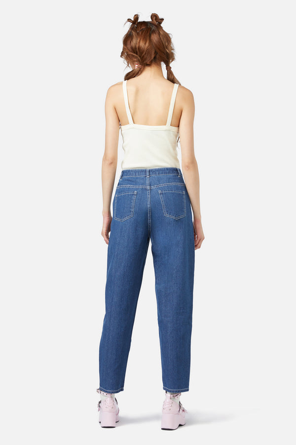 Dangerfield - Hamper Patch Jeans - blue