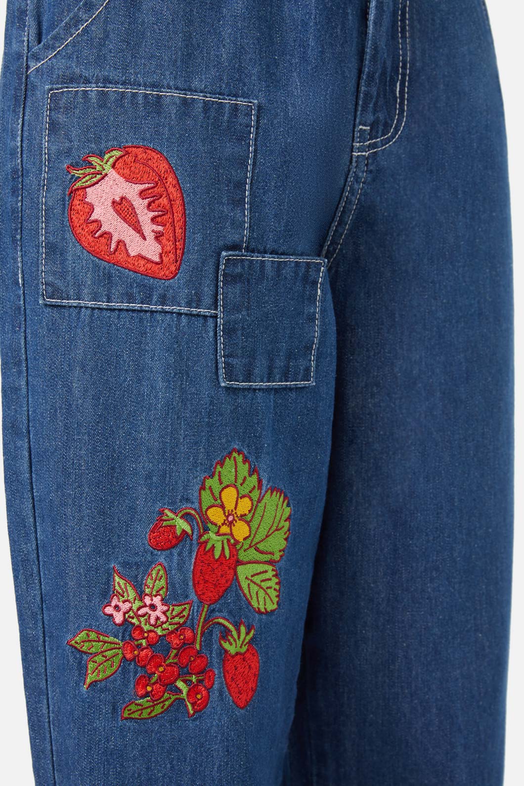 Dangerfield - Hamper Patch Jeans - blue