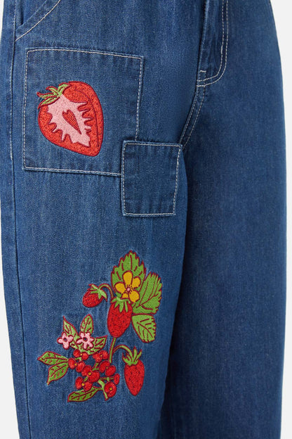 Dangerfield - Hamper Patch Jeans - blue