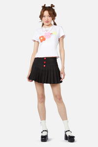 Dangerfield - Electric Bunny Tee - white