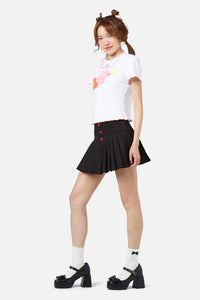 Dangerfield - Electric Bunny Tee - white