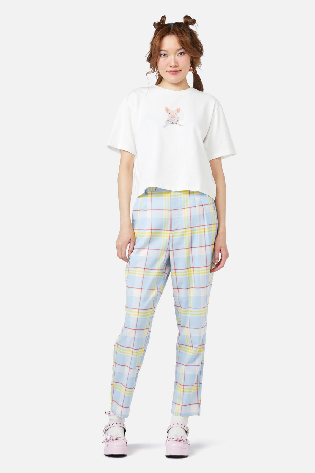 Dangerfield - Silly Babe Bow Tee - cream