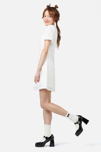 Dangerfield - Sweetie Pie Mini Dress - white