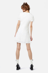 Dangerfield - Sweetie Pie Mini Dress - white