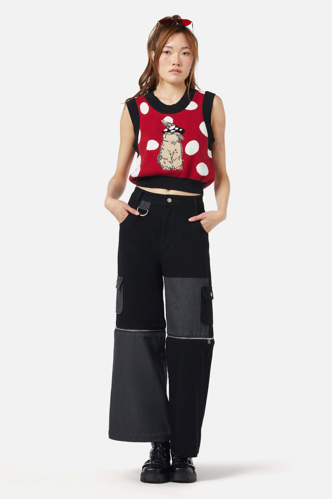 Dangerfield - Mushroom Cap Vest - red