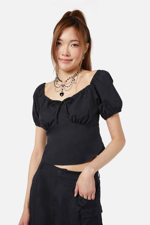 Dangerfield - Doe Bow Top - black