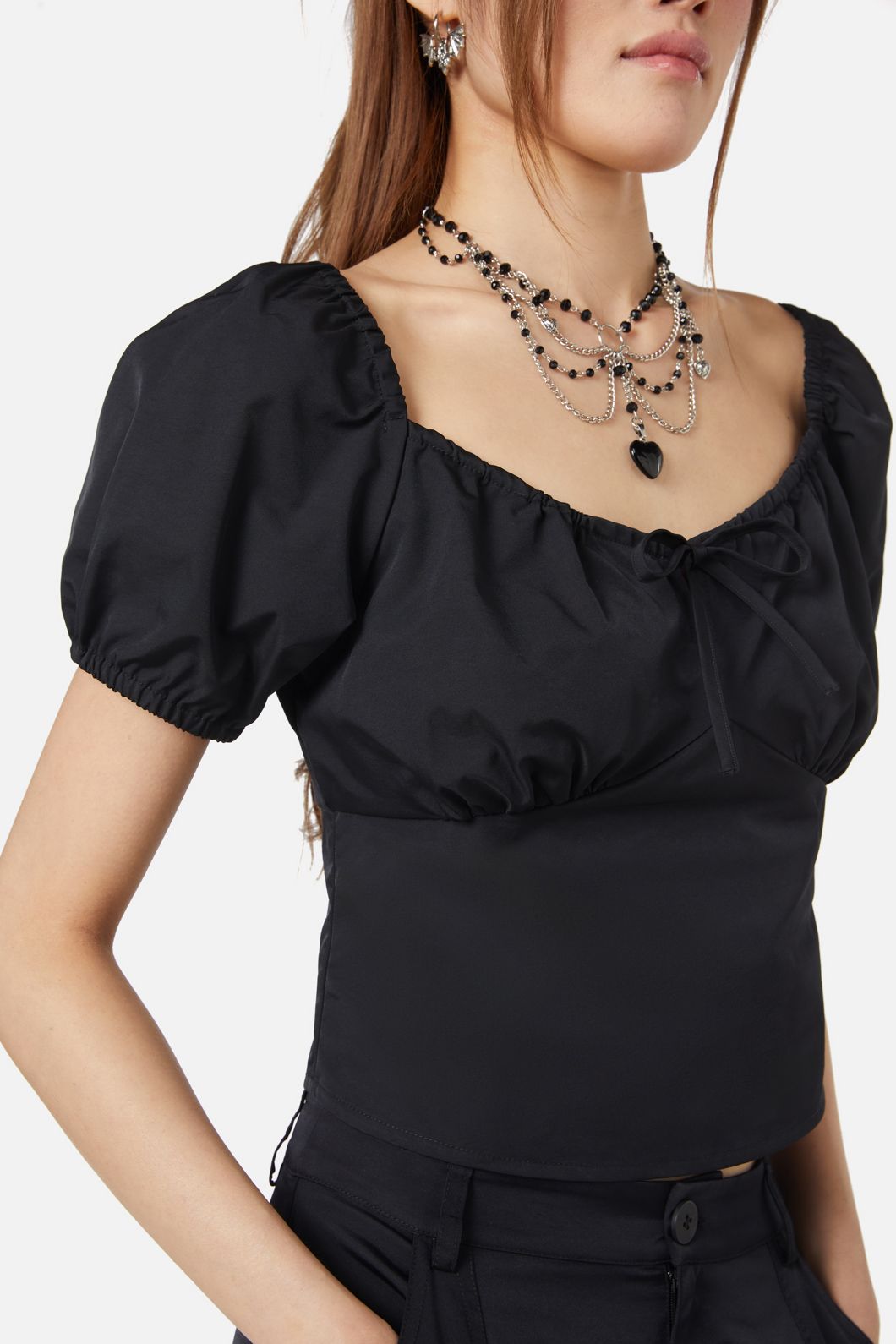 Dangerfield - Doe Bow Top - black