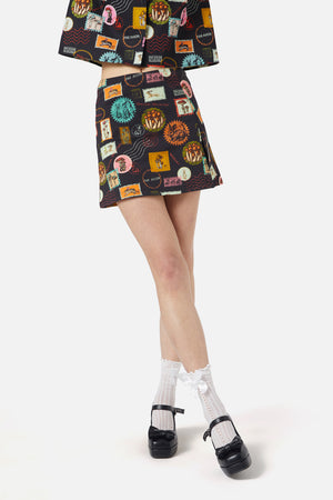 Dangerfield - Old Postal Jersey Skort - multi