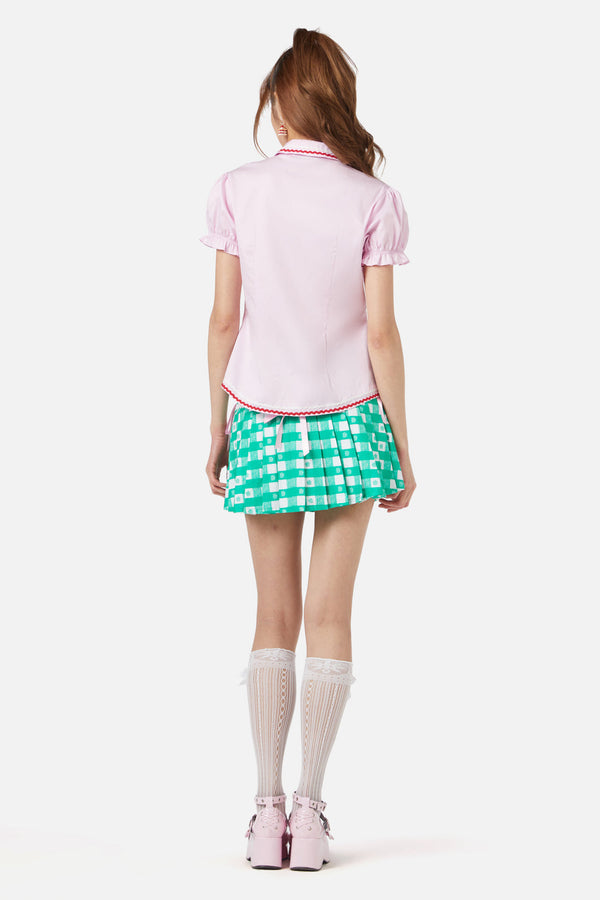 Dangerfield - Milkshake Blouse - pink