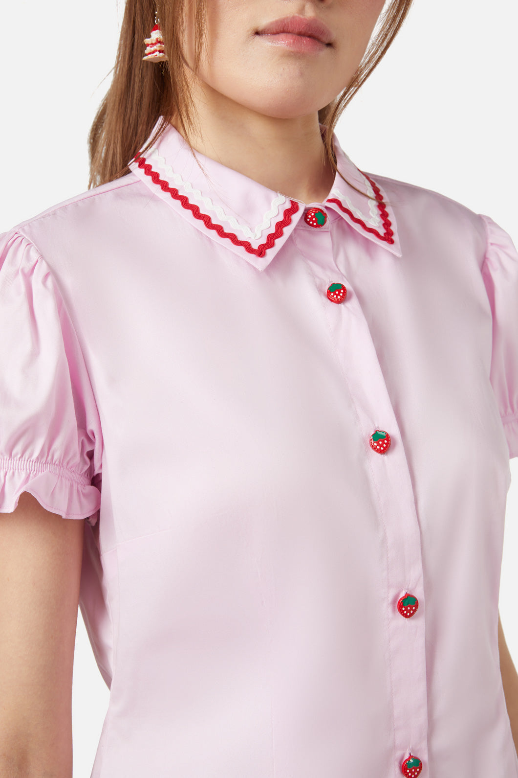 Dangerfield - Milkshake Blouse - pink