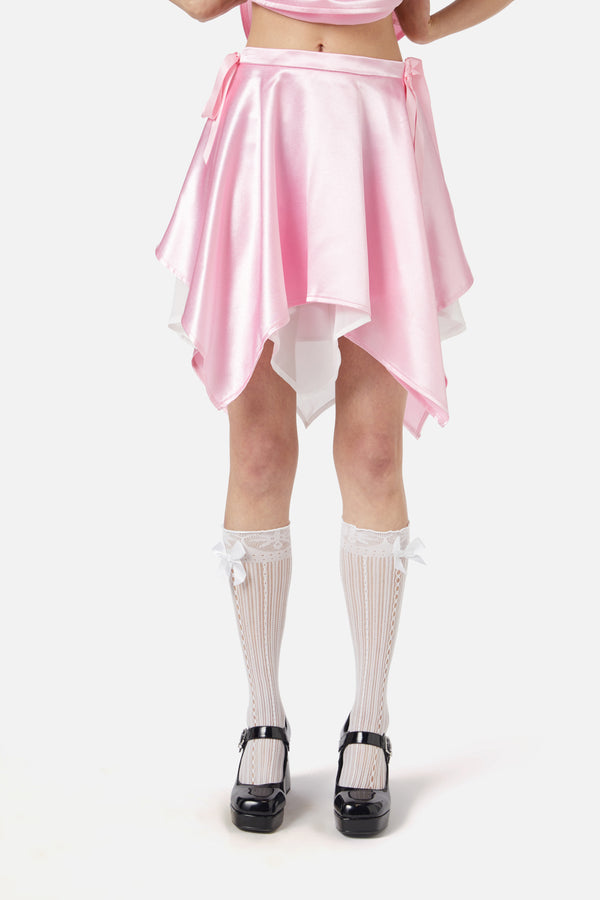 Dangerfield - Crush On U Mini Skirt - pink