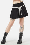 Dangerfield - Peculiar Puss Skirt - black-white