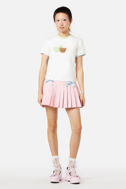 Dangerfield - Vermont Patch Tee - white