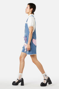 Dangerfield - My Invitation Shorty Overall - blue