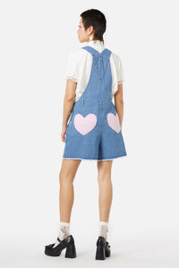 Dangerfield - My Invitation Shorty Overall - blue