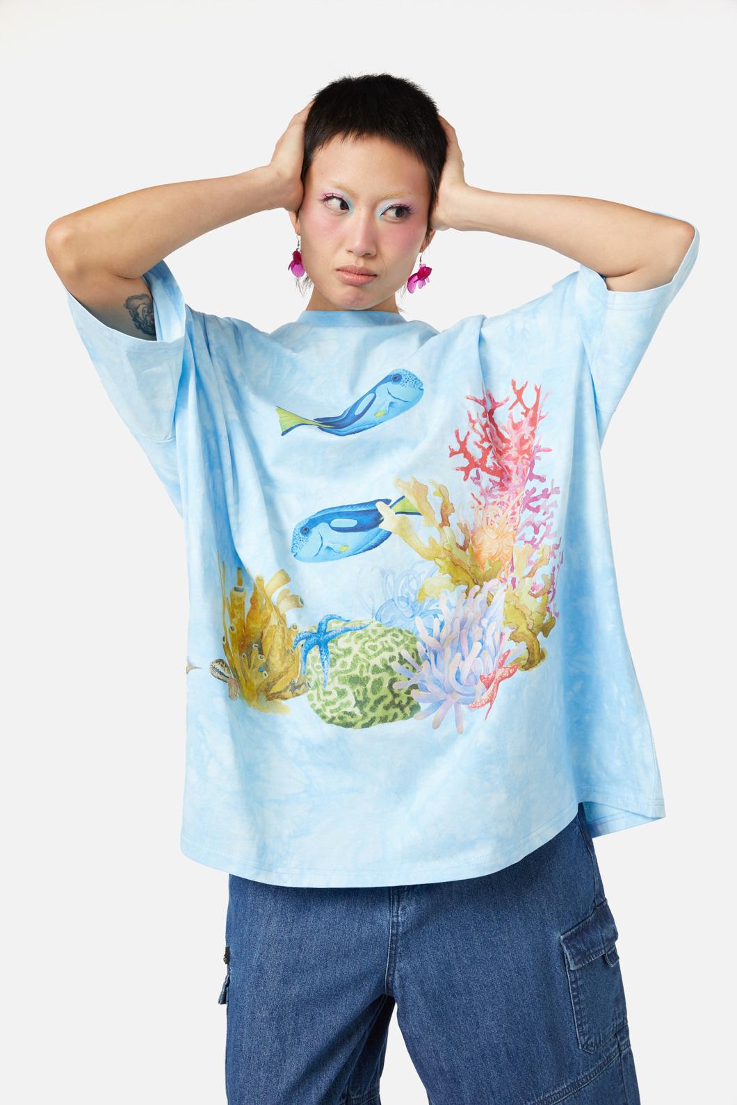 Dangerfield - Reef Tee - blue