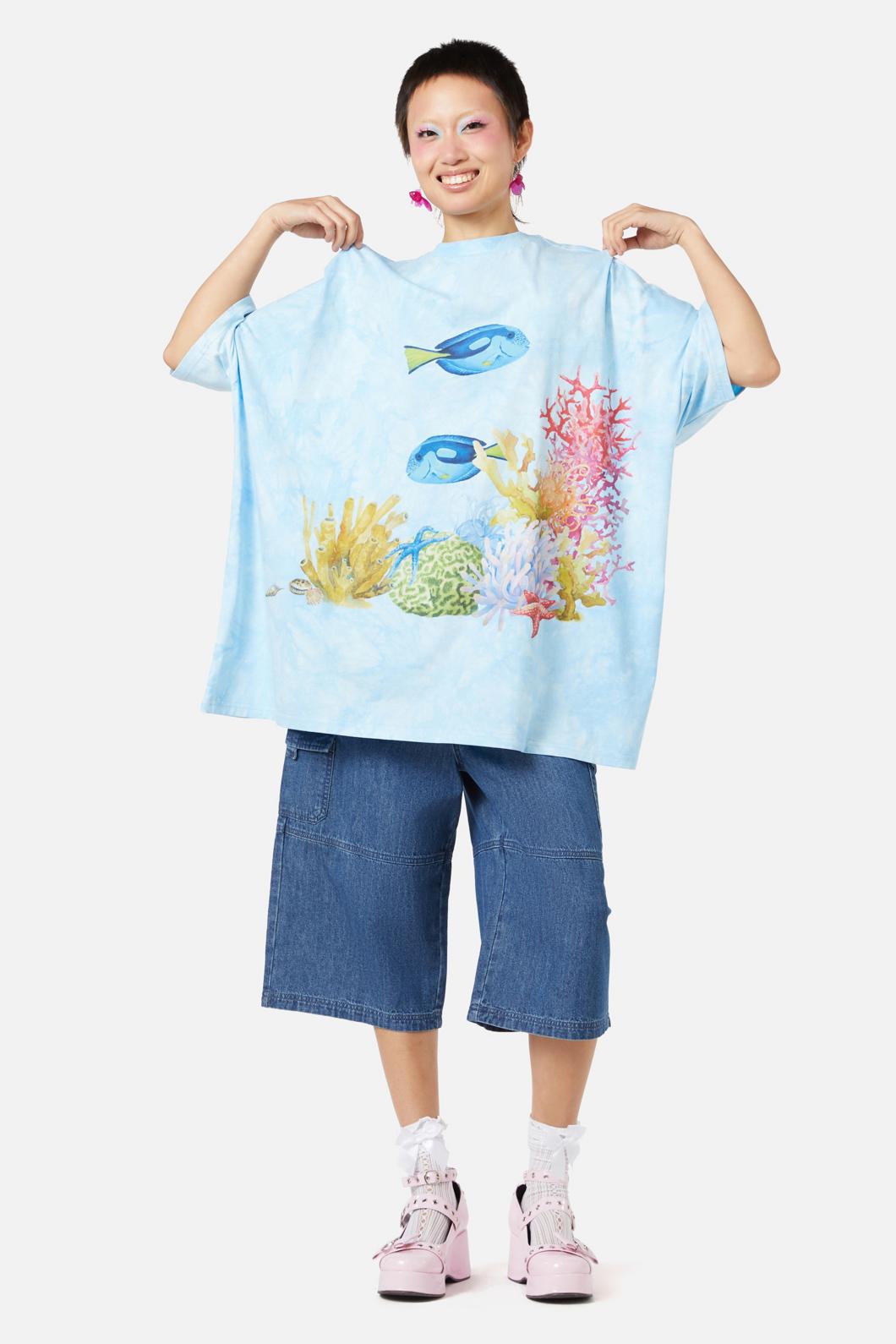Dangerfield - Reef Tee - blue