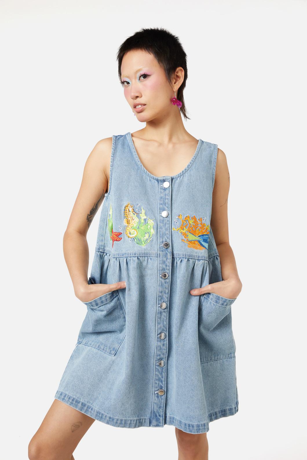 Dangerfield - Reef Pinafore - blue