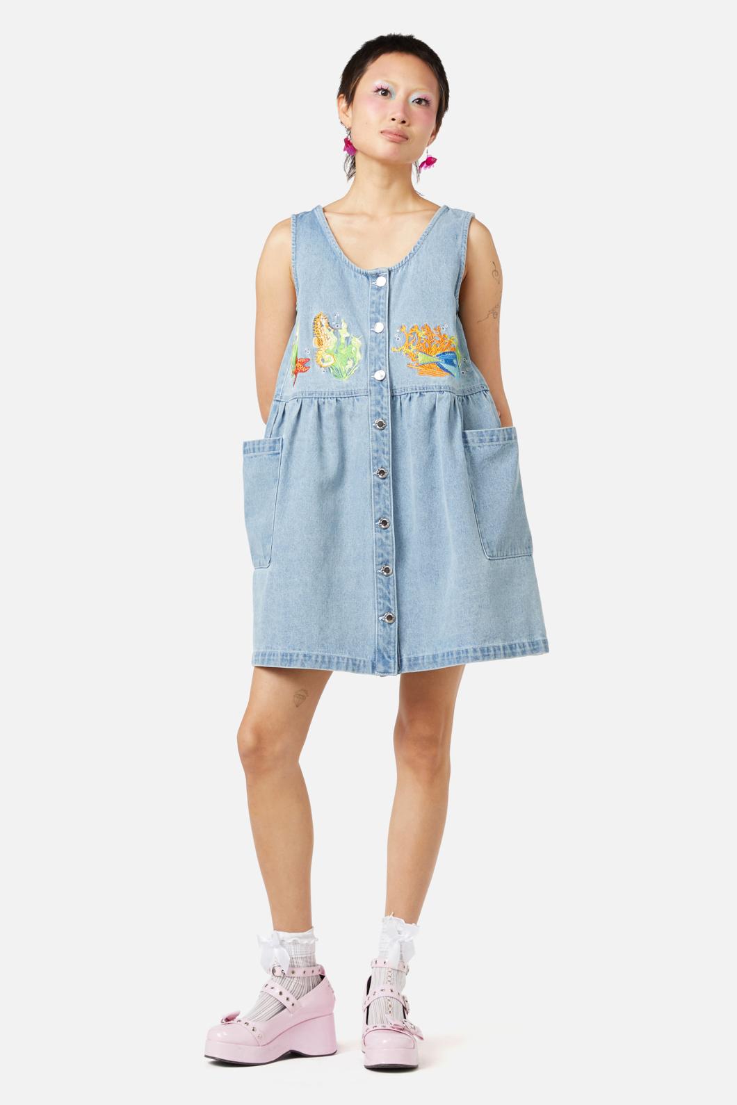 Dangerfield - Reef Pinafore - blue