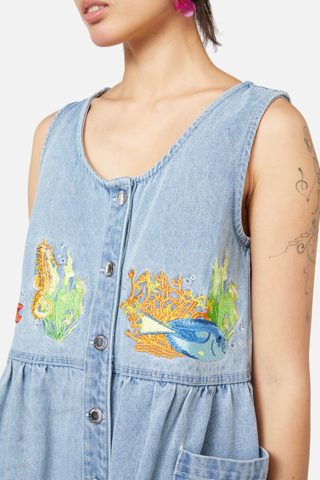 Dangerfield - Reef Pinafore - blue