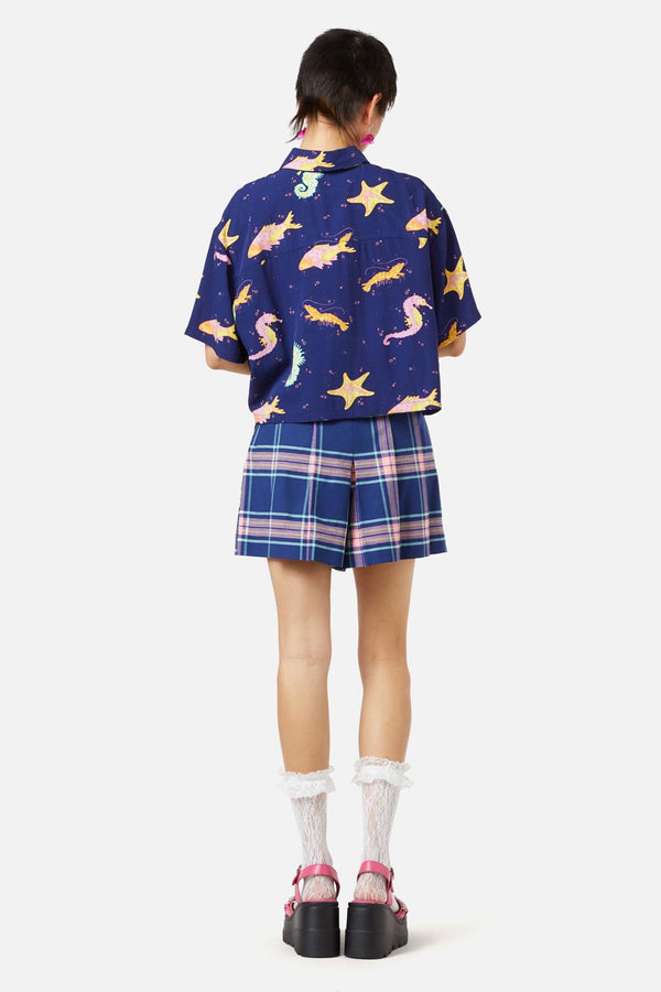 Dangerfield - Riptide Blouse - navy