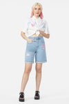 Dangerfield - Dolphin Emb Short - blue