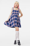 Dangerfield - Sandbank Tartan Dress - multi
