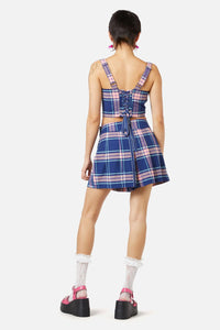 Dangerfield - Sandbank Tartan Corset - multi