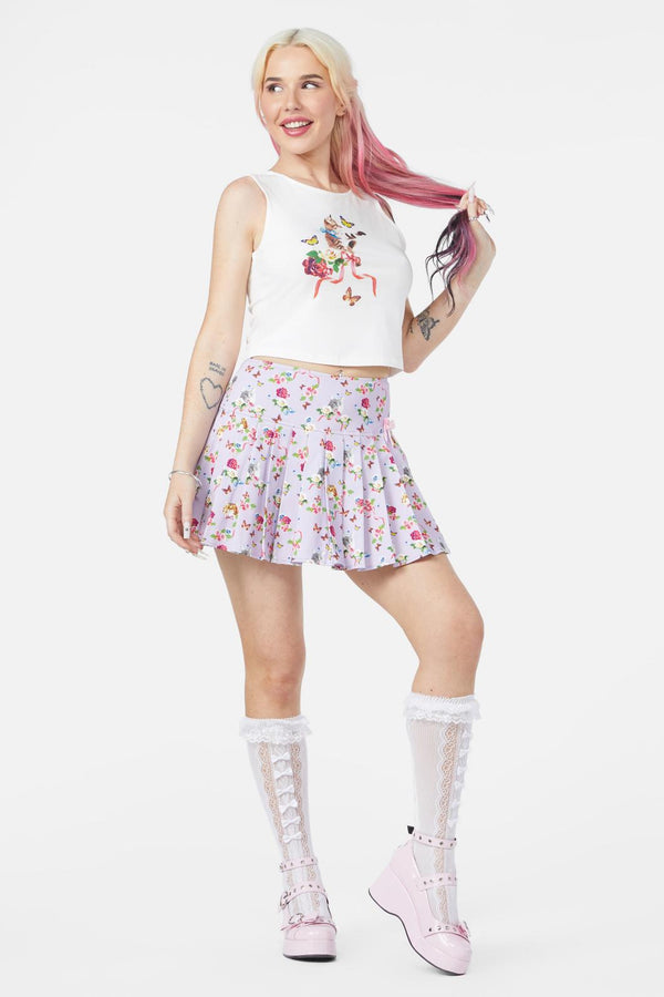 Dangerfield - Rose Garden Tank - cream