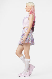 Dangerfield - Kitsch Kitty Corset Top - pink