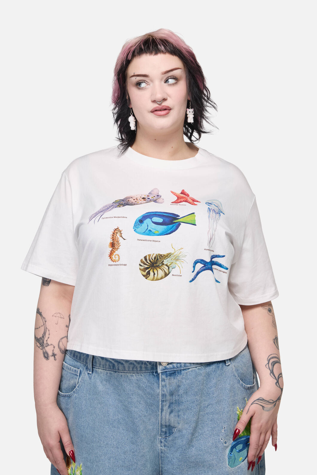 Dangerfield - Oceanic Tee - cream