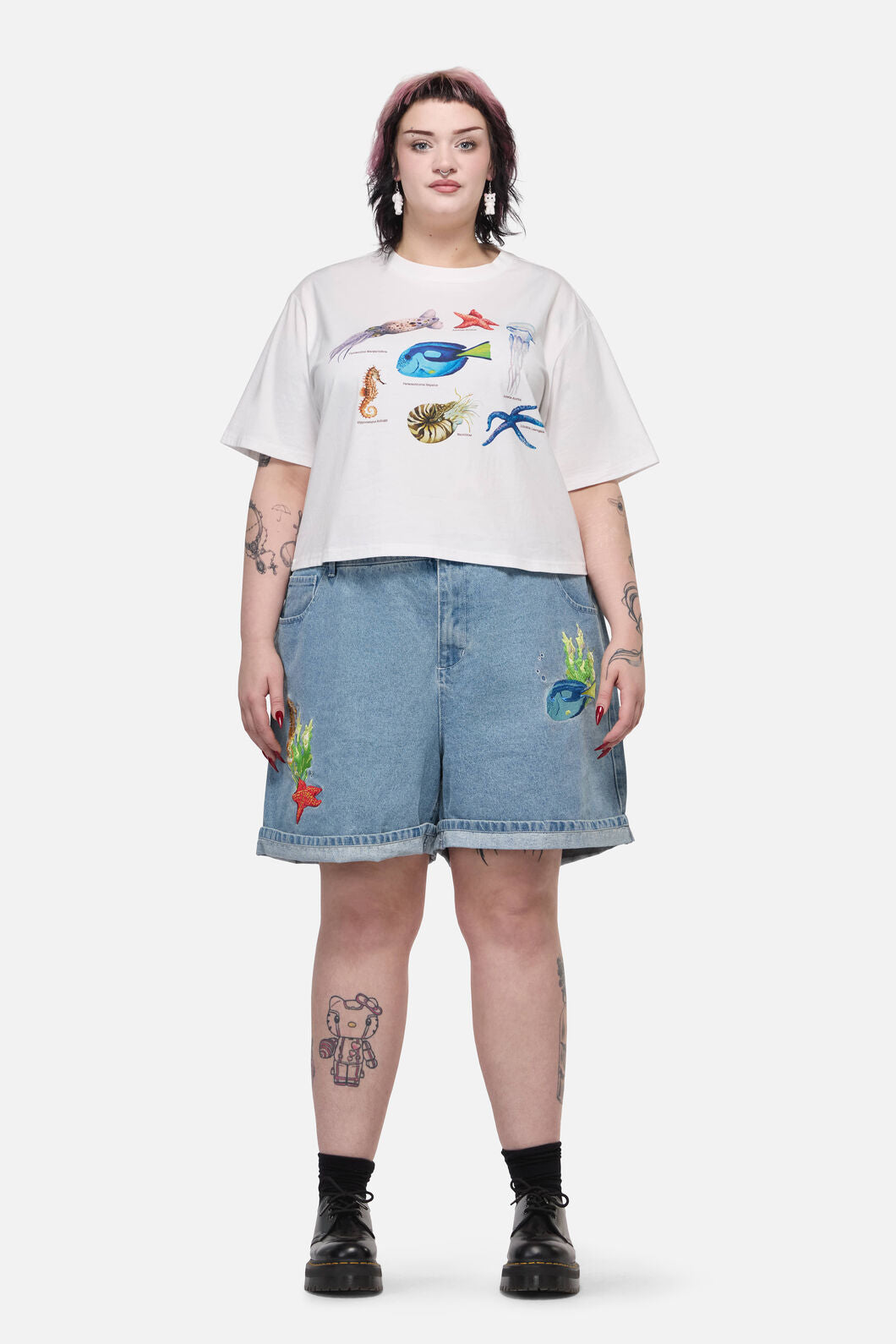 Dangerfield - Oceanic Tee - cream